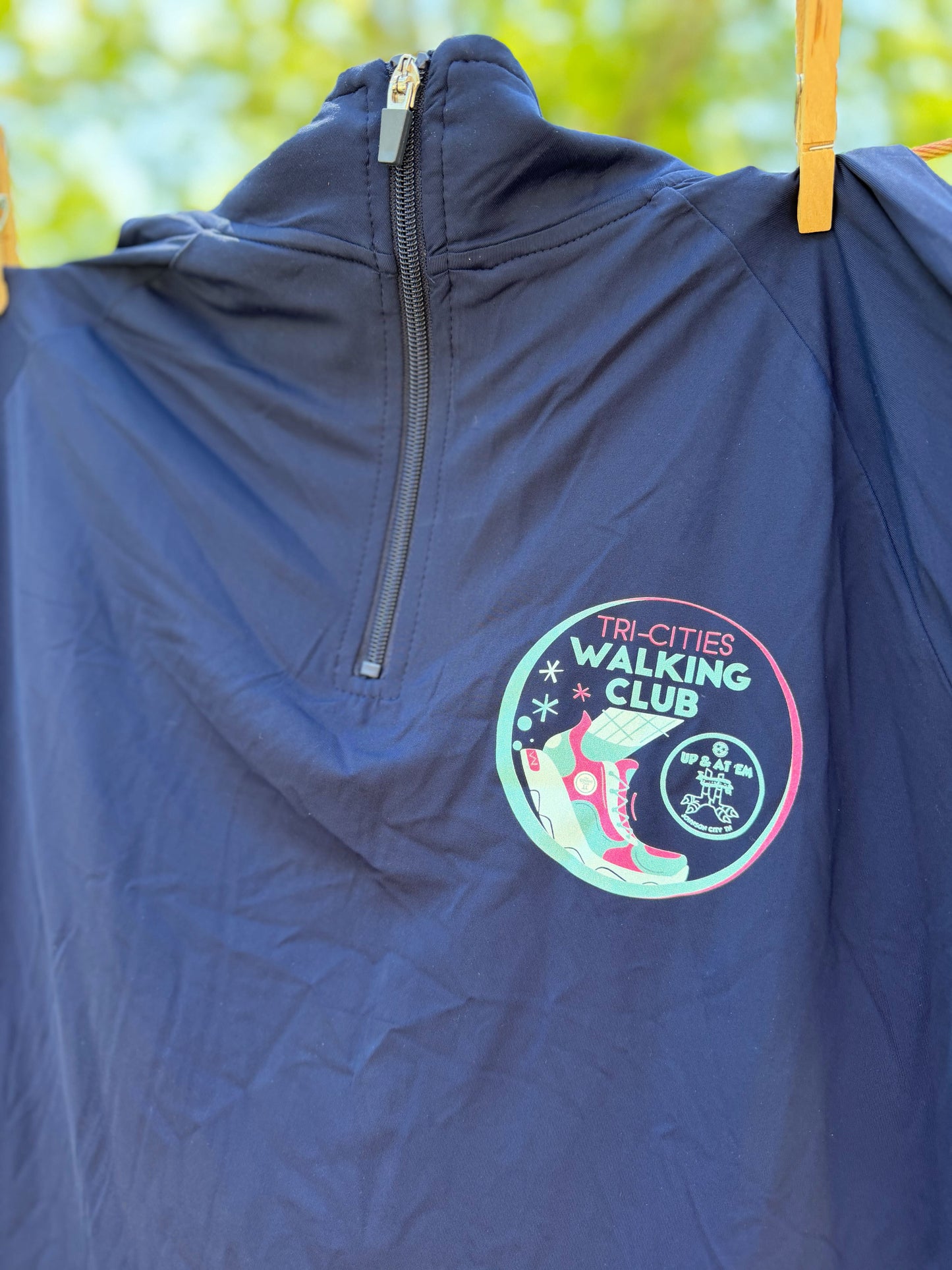 Walking Club Lands End Women's Quarter Zip