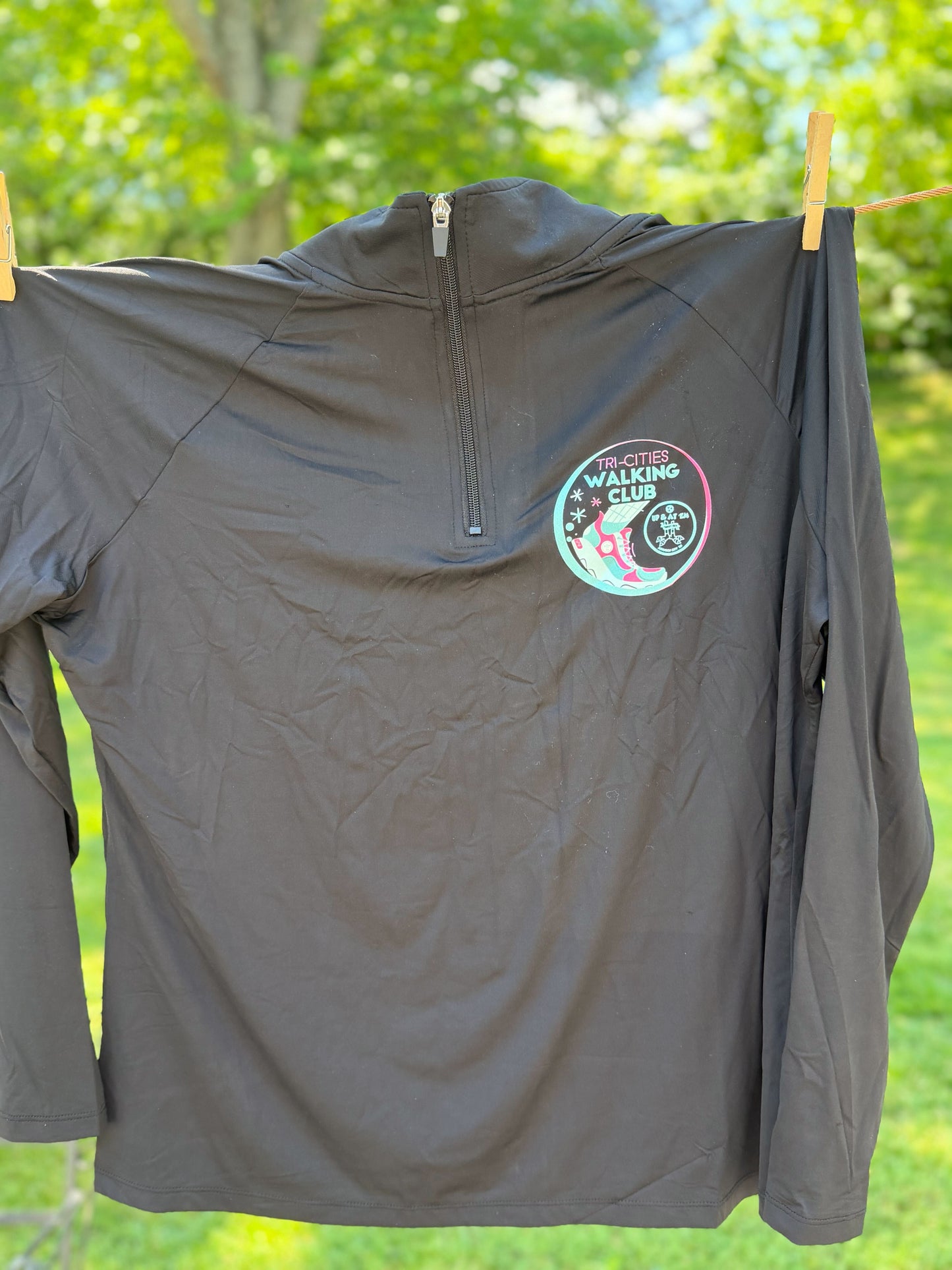 Walking Club Lands End Women's Quarter Zip