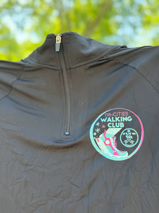 Walking Club Lands End Women's Quarter Zip