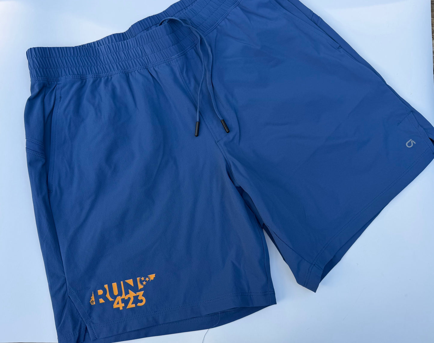 Run423 Men’s Performance Active Shorts (Blue)