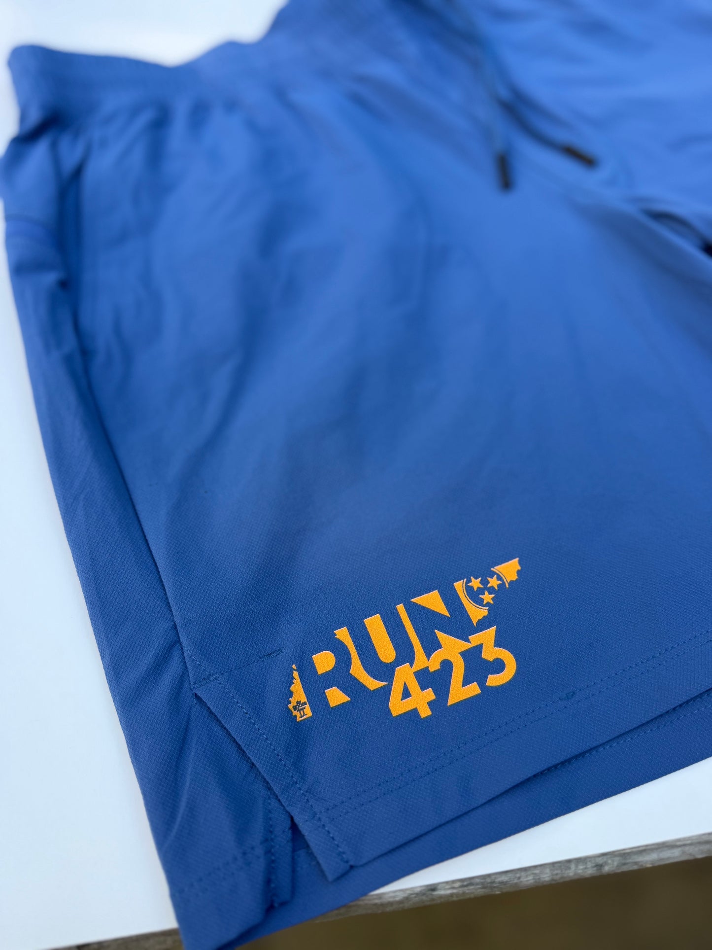 Run423 Men’s Performance Active Shorts (Blue)